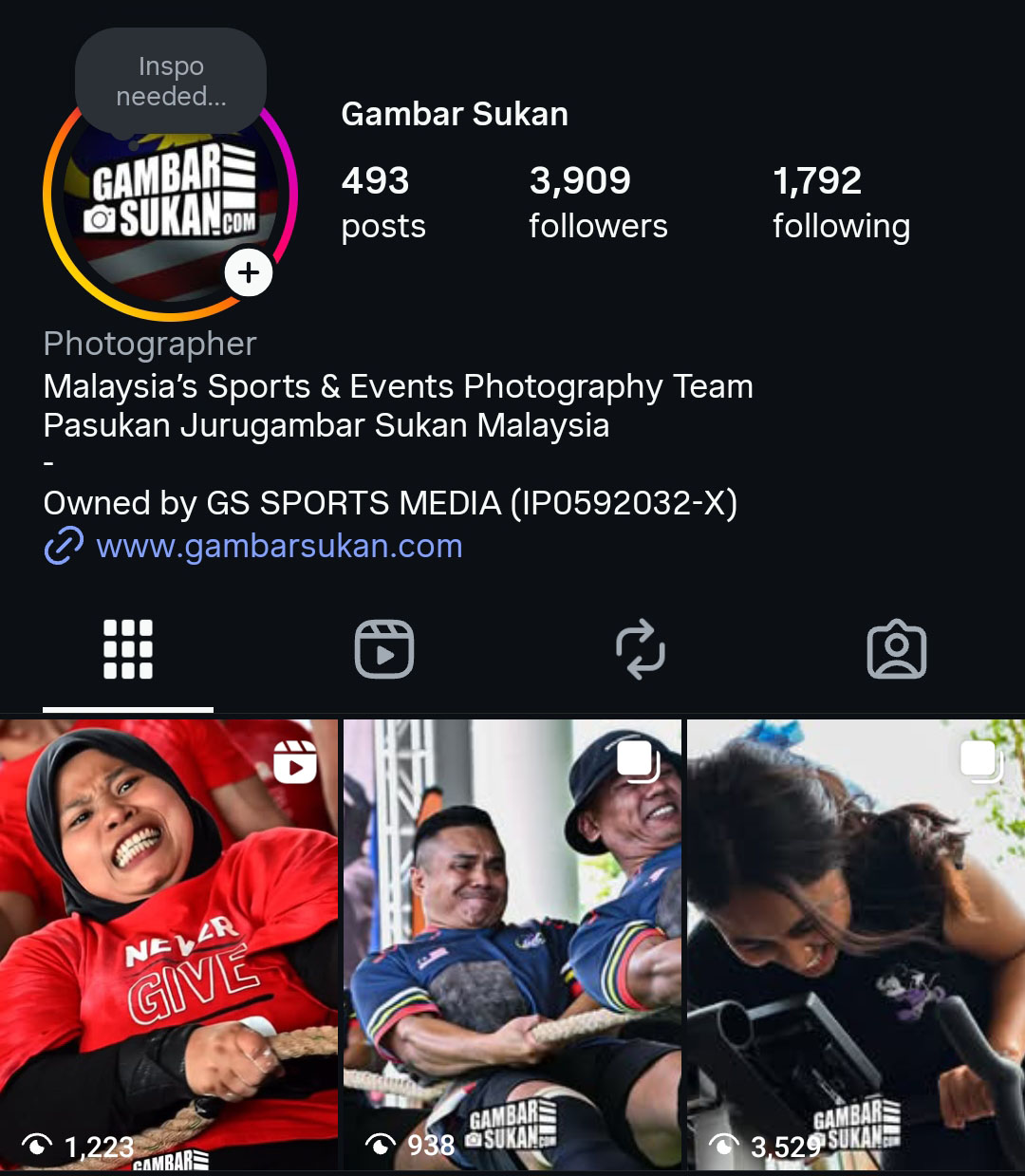 GambarSukan Instagram & Facebook